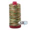 Leaves - Variegated (4650) | 12wt Large Spool (325M / 356Y) | Aurifil Thread